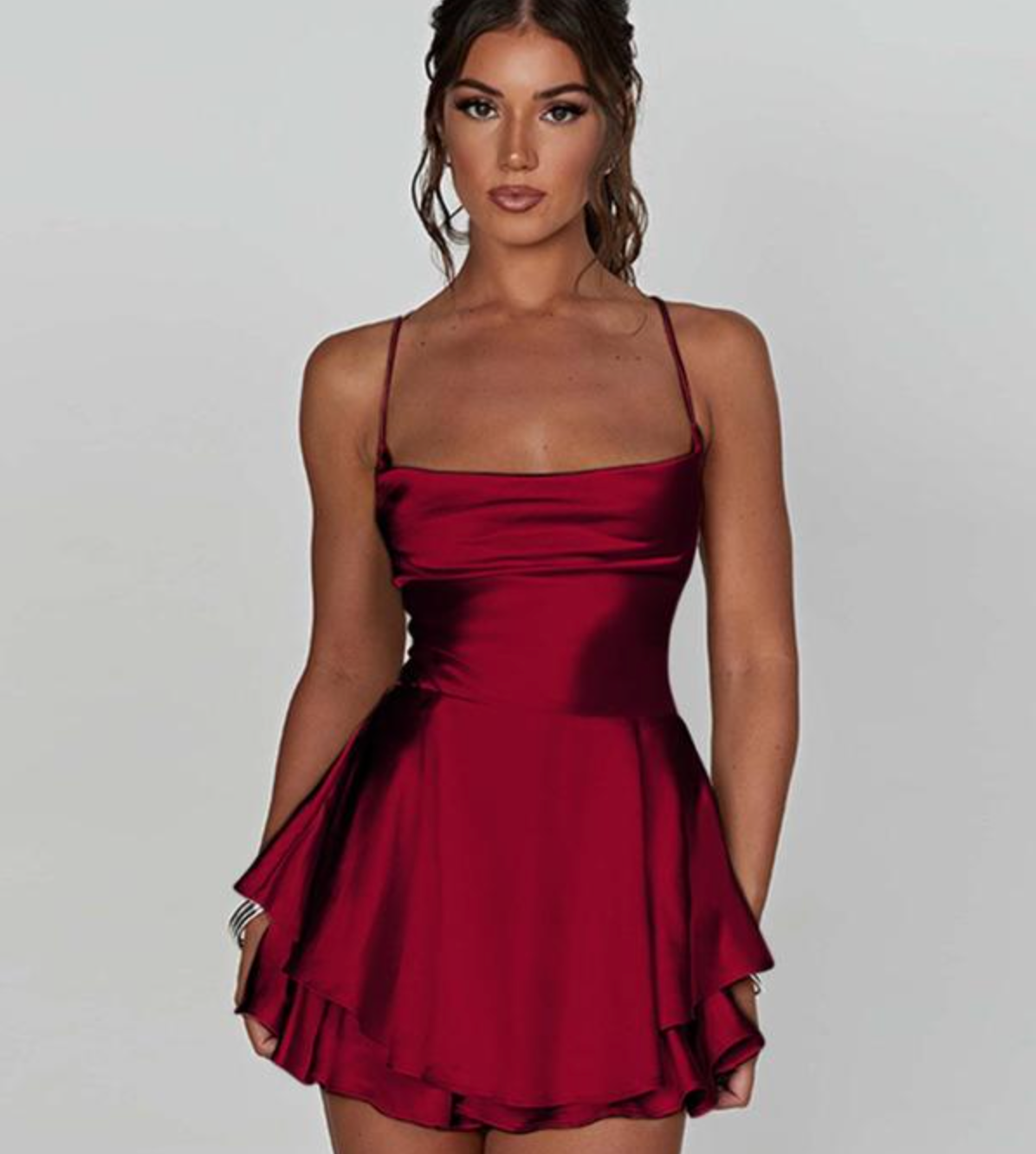 Satin Cami Dress